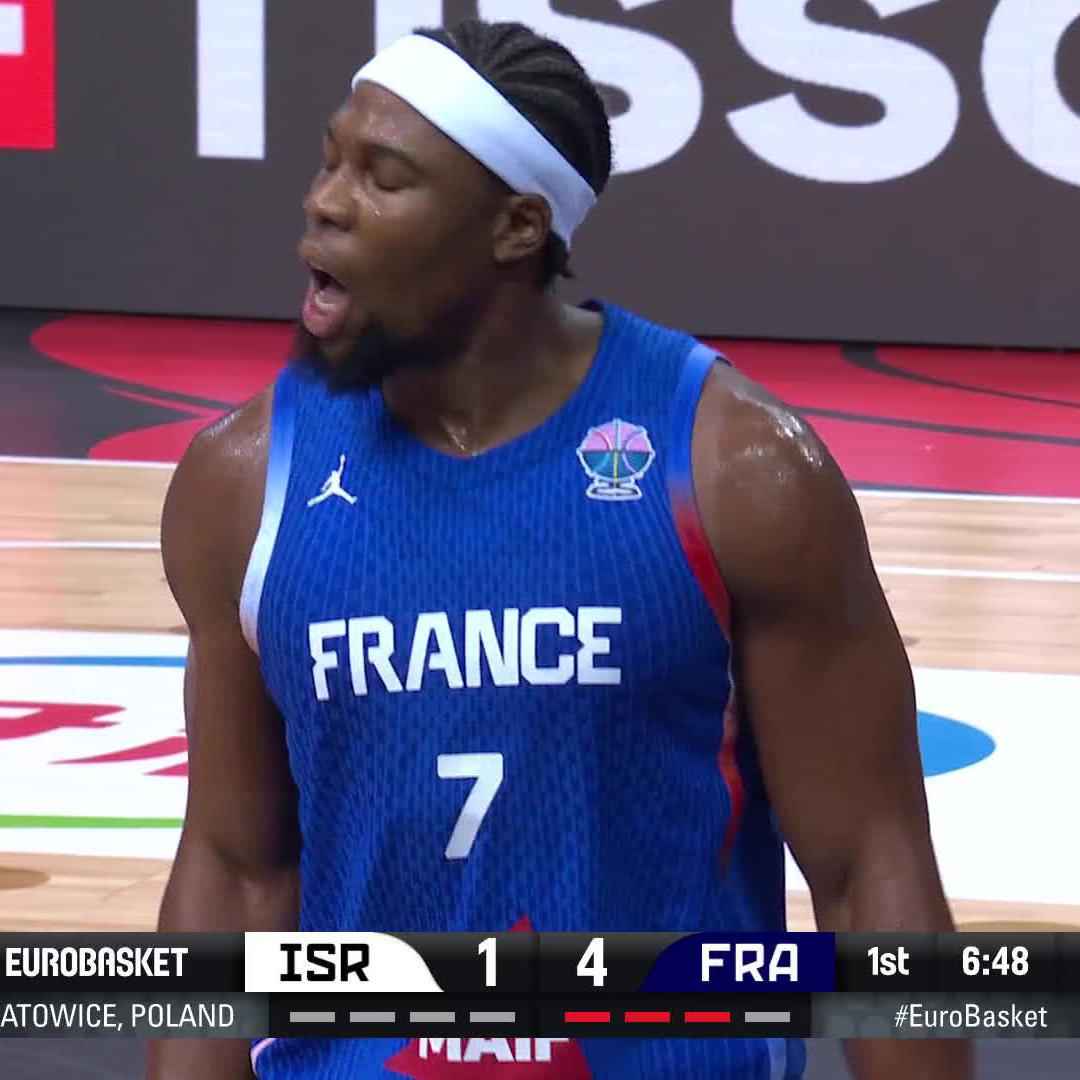 Guerschon Yabusele, Yam Madar'a 'Orada bir dur bakalım' diyor 😤😤😤