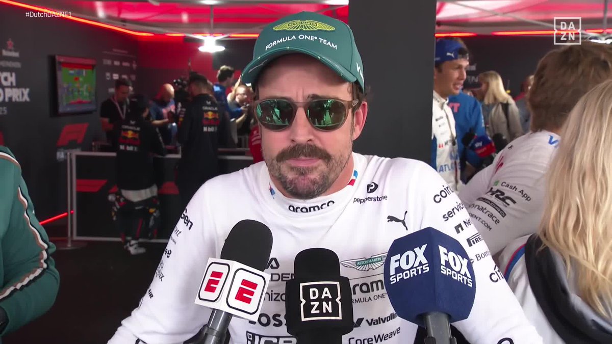 ๐ฃ๏ธ Fernando Alonso: "Ha sido una carrera con muy mala suerte y a la vez un pequeรฑo milagro" #DutchDAZNF1 ๐ณ๐ฑ