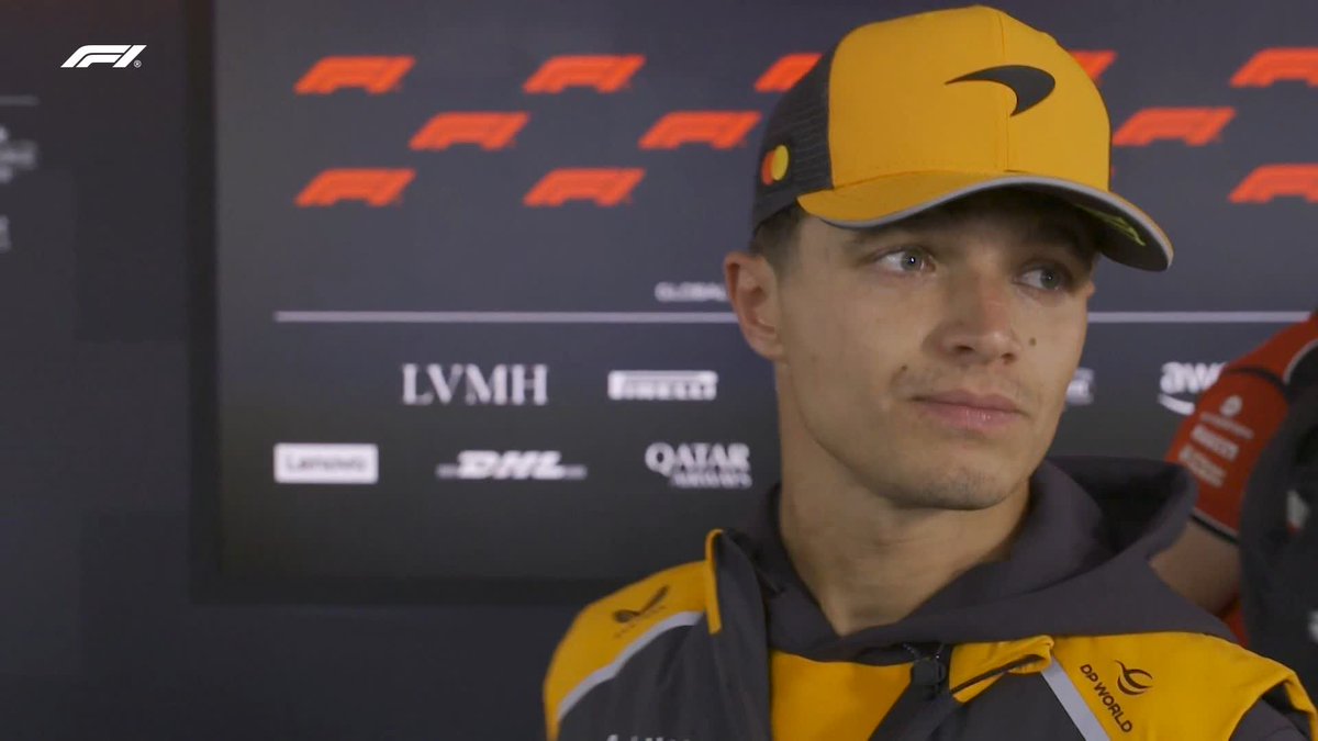 It was an agonising end to Lando's race Here's his reaction 💬 #F1 #DutchGP