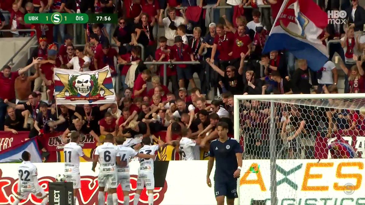 Örgryte tar ledningen på nytt! Amel Mujanic placerar in bollen! 🔴🔵 📲 Se matchen på HBO Max