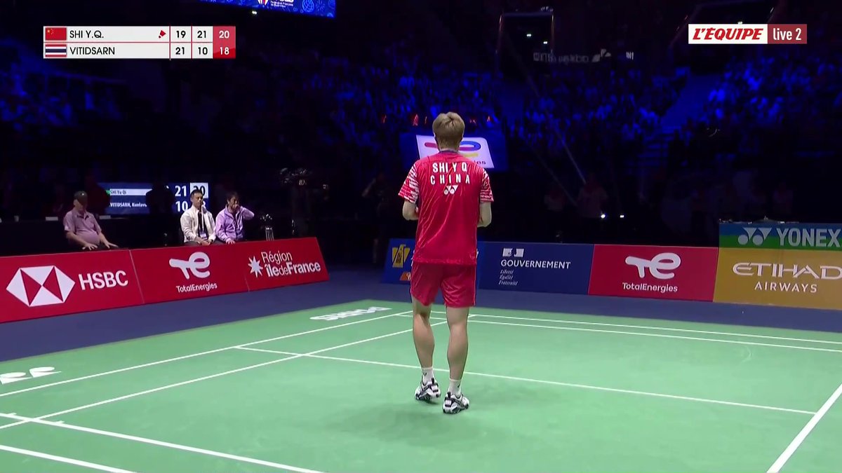 Shi Yu Qi est champion du monde pour la première fois ! #lequipeBADMINTON