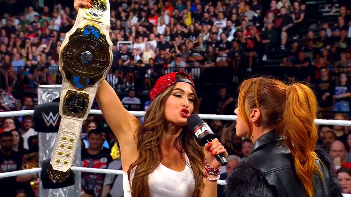 BECKY LYNCH defends her Intercontinental Championship against NIKKI BELLA TODAY at Clash in Paris! 🏆🌐🇫🇷 Who do you think will leave with the title?