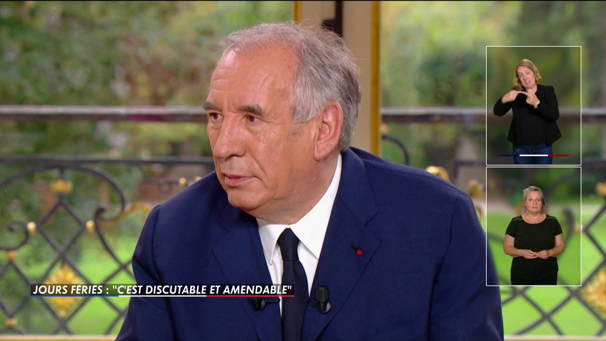 «On emprunte sur le dos des plus jeunes», a déploré François Bayrou, à l'occasion d'une interview croisée qui s'est déroulée ce 31 août à Matignon.