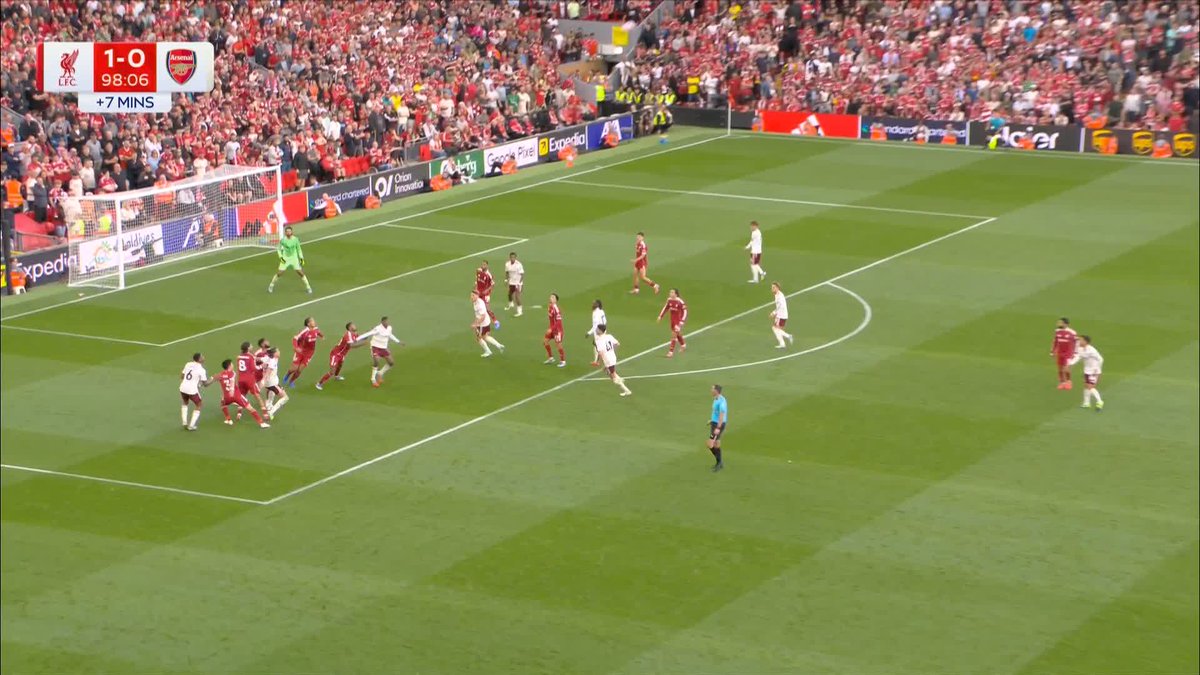 FULL-TIME: Dominik Szoboszlai's outstanding free-kick gives Liverpool all three points against Arsenal ✅