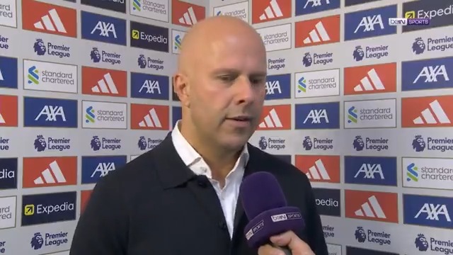 🗣️ "It was so equal, then a moment of magic decided the game for us." Arne Slot's thoughts following Liverpool's 1-0 win over Arsenal. 🎤 Ziad Mansour #beINPL #LIVARS #LFC