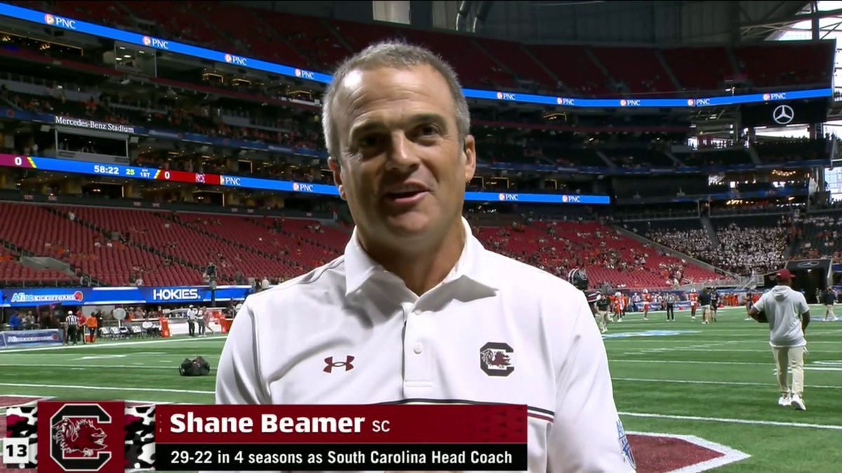 "First games are always tough, just the unknown, but when you got a quarterback like LaNorris Sellers it certainly makes you feel better." Shane Beamer is ready to get the South Carolina Football season started 🤙