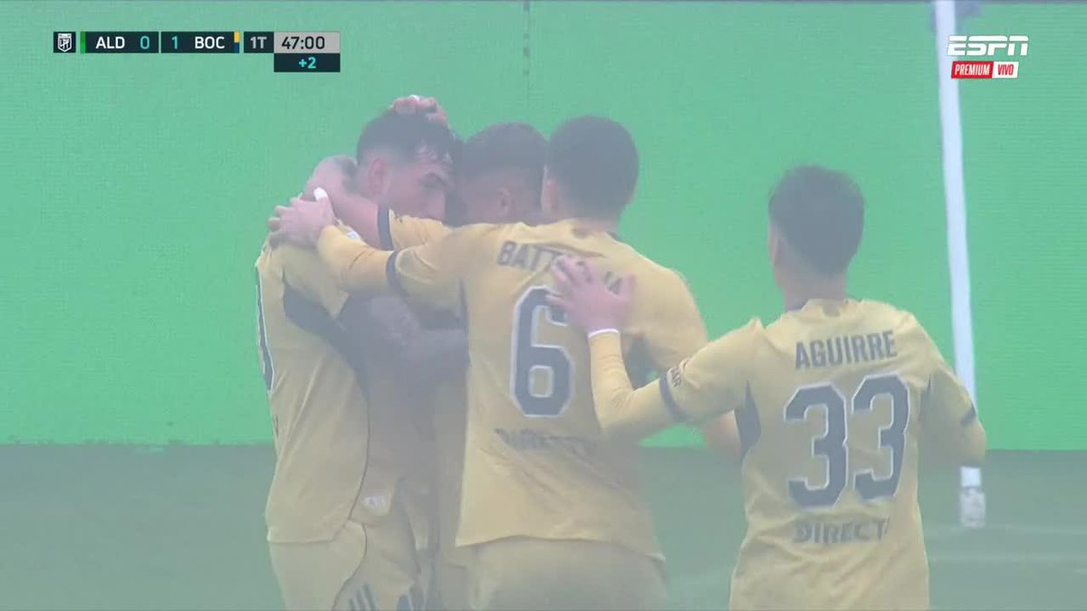 ⚽El GOL de LAUTARO DI LOLLO para el 1-0 de #BOCA ante Aldosivi al final del 1T. 😮‍💨La recuperación de #Palacios y su centro.