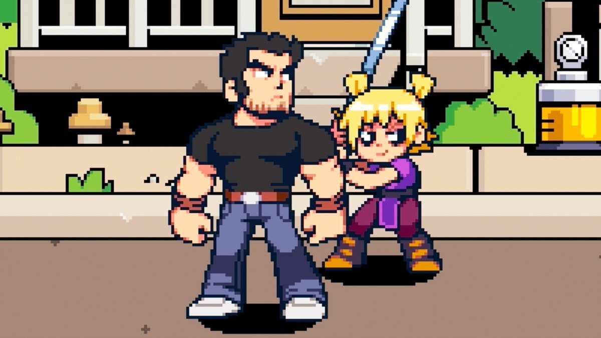 ICYMI: Here's a look at Roxie Richter and Lucas Lee in Scott Pilgrim EX, a 2D action-adventure brawling game launching in 2026.