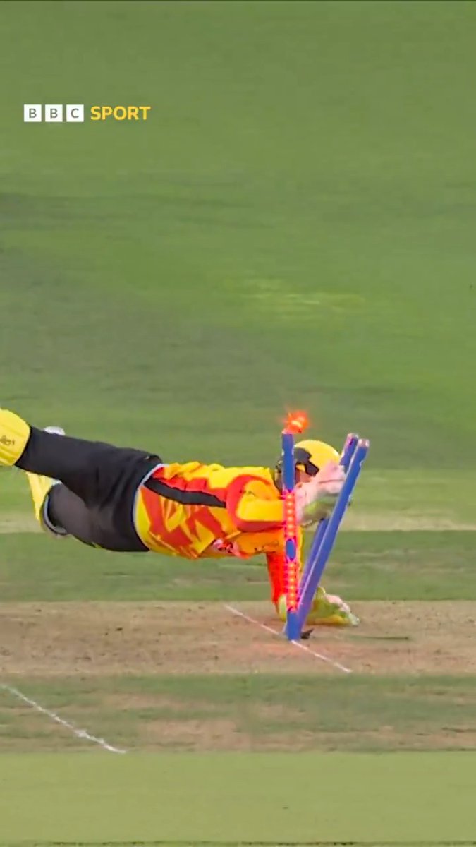 Superman stumping! A wonderful piece of invention from Ben Cox.