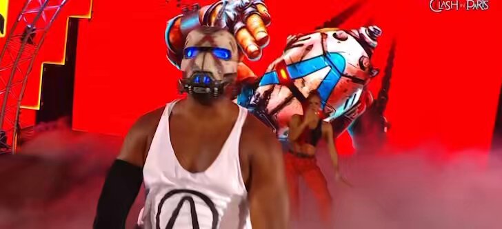 The Street Profits with the borderlands attire 🔥 #WWECLASH