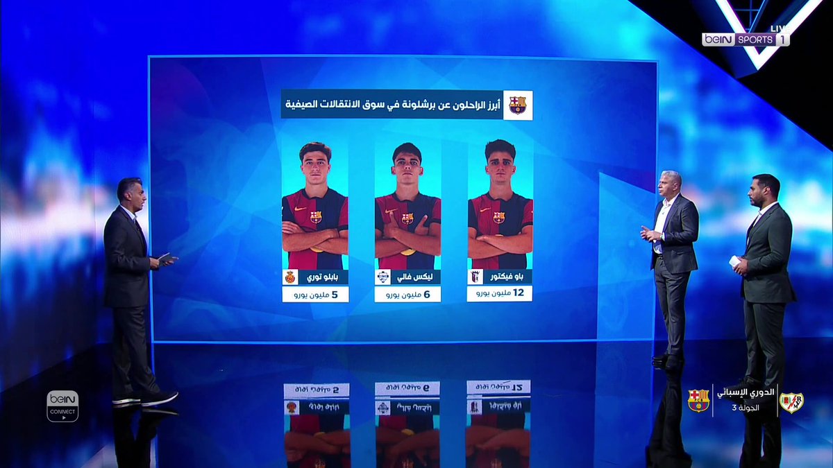 وائل جمعة وياسر القحطاني يتحدثان عن وضع برشلونة في سوق الانتقالات #الدوري_الإسباني | #برشلونة | #رايو_فايكانو