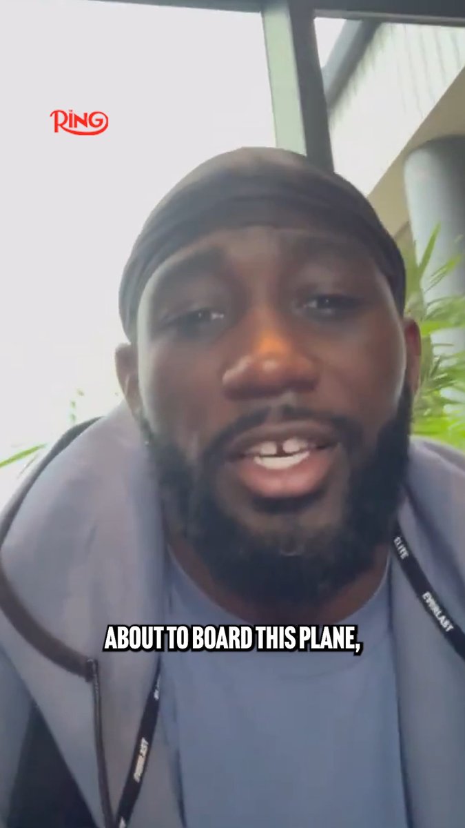 “See y’all in Vegas” 📍 Terence Crawford sends the fans a message as he travels to Las Vegas ahead of his showdown with Canelo Alvarez ✈️ #CaneloCrawford live on Netflix l موسم الرياض | Riyadh Season | Sept 13th 🥊