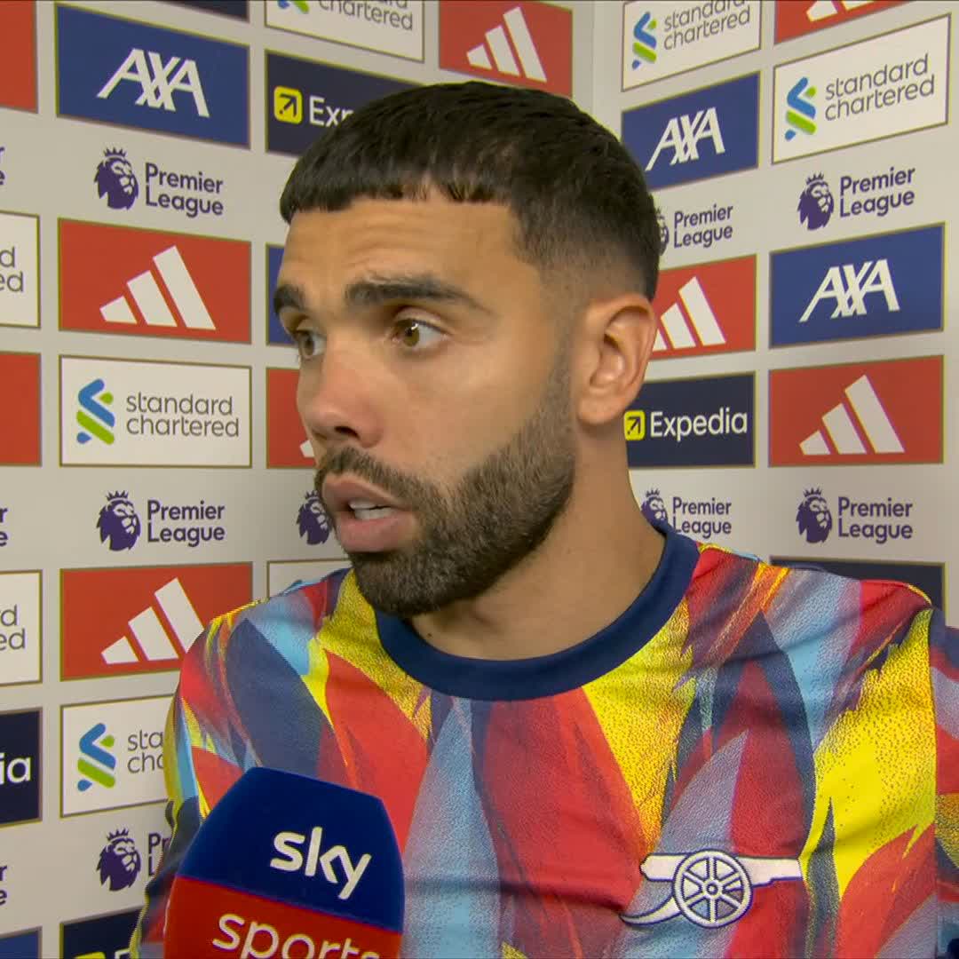 "With the new balls, we have to adapt" David Raya on getting to used to the new Puma balls in the Premier League, after conceding to Dominik Szoboszlai's stunning free-kick ⚽️