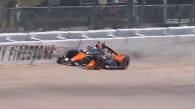 Disaster for race-leader Pato O'Ward.