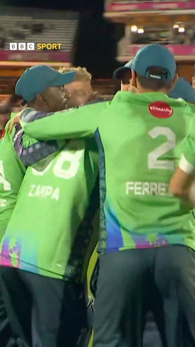 The winning moment! 🏆 2023, 2024 and 2025. Oval Invincibles have their hands on the big H again!