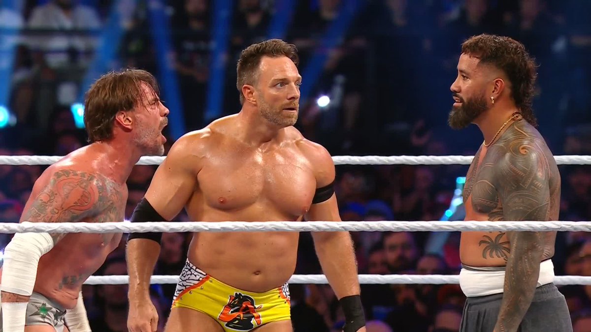 Jey Uso isn't working with ANYBODY tonight... YEET! 😤