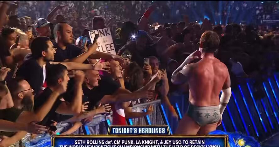 BIG E MENTIONED AJ LEE OMG