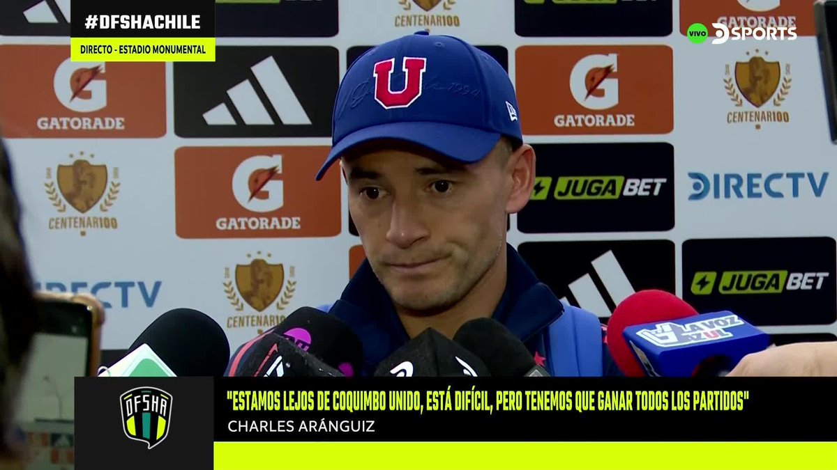 "NOSOTROS ESTAMOS JUGANDO FINALES CADA 3 DÍAS" 🔴🔵⚪ 🗣 La palabra de Charles Aránguiz tras la derrota de Universidad de Chile ante Colo-Colo. 🎙 lopezrodrigo en #DFSHAChile