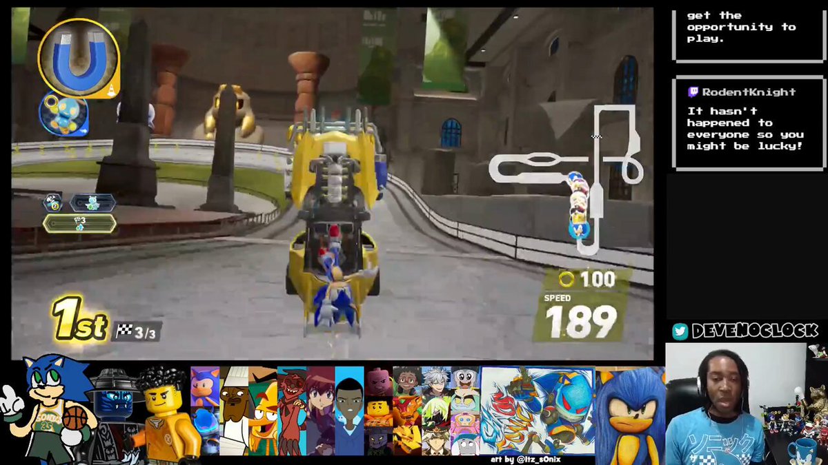 I don't understand how I FINALLY won a Sonic CrossWorlds race on stream, but I'm no longer questioning it. Thank you for your mercy, Solaris.