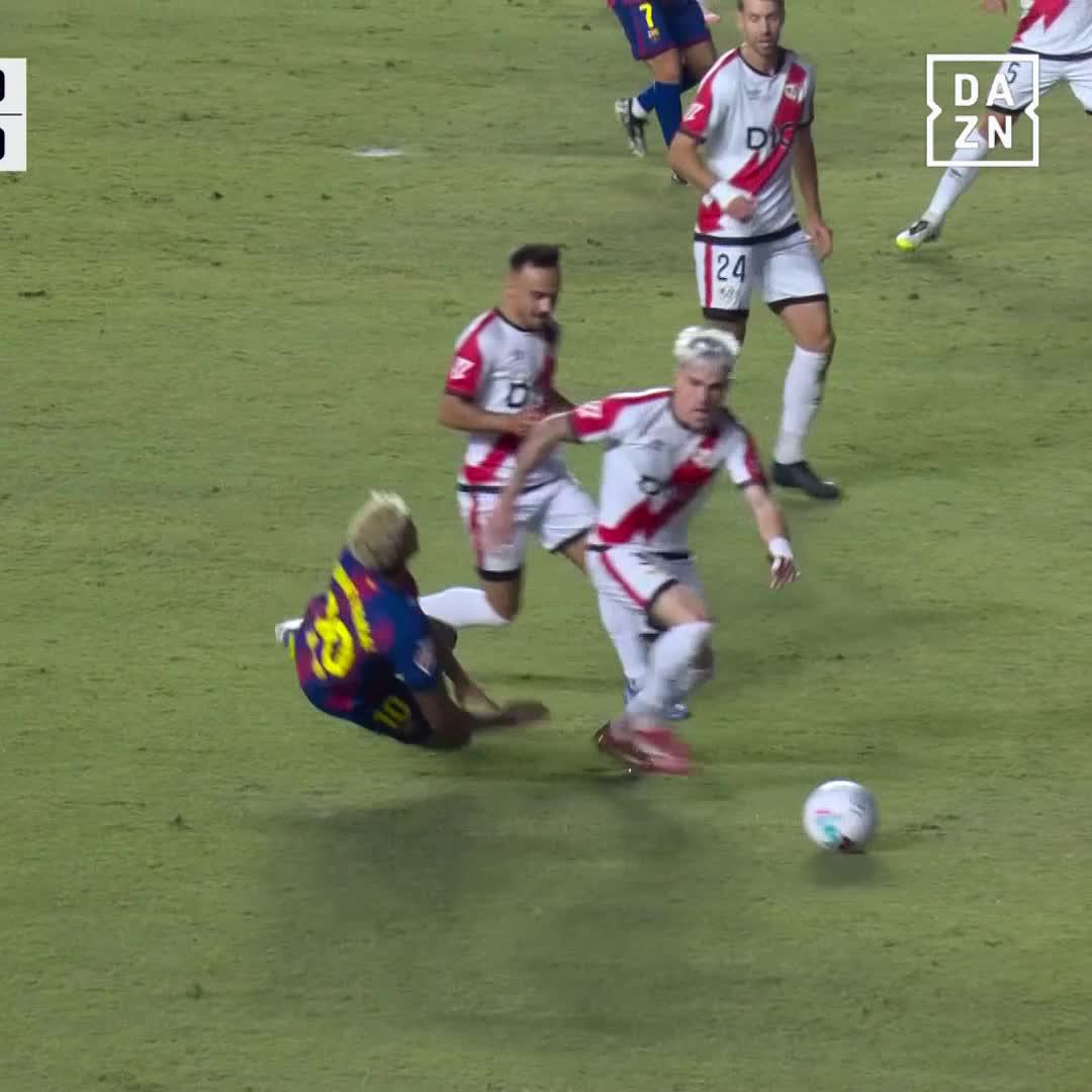 In Spanien fällt der VAR aus - Yamal hat das mitbekommen #DAZNmoment #LaLiga