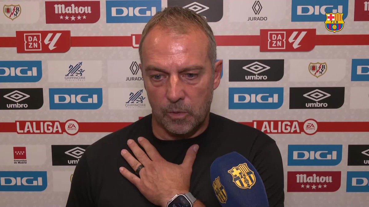 🗣 Hansi Flick on #RayoBarça