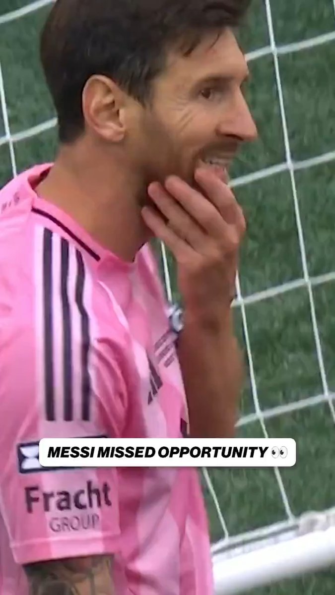 Messi doesn't miss a lot of these opportunities 👀 🎥: Major League Soccer
