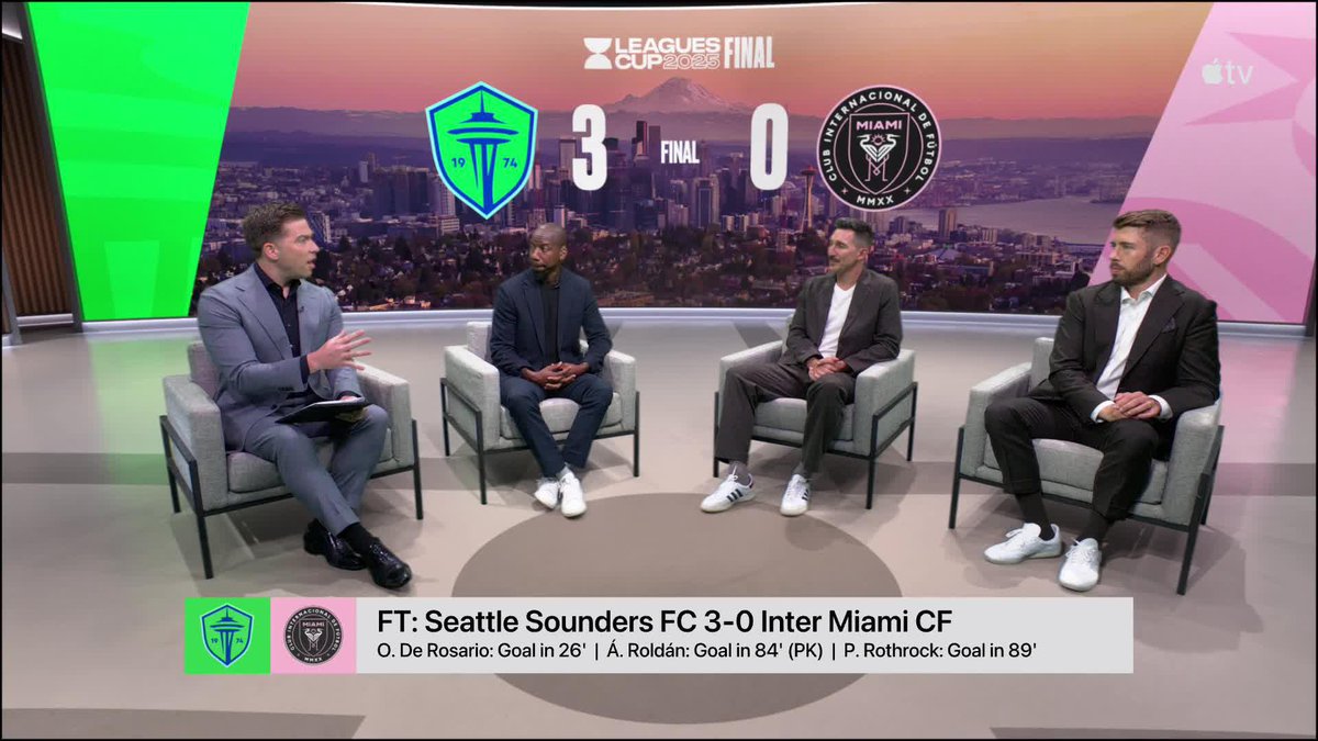 La #MLS a creado un “monstruo” que es incontrolable, lo de #Suarez lo de #Busquets lanzando un puñetazo, lo de #Weingandt y luego lo de #Aviles todos merecen una sanción ejemplar.