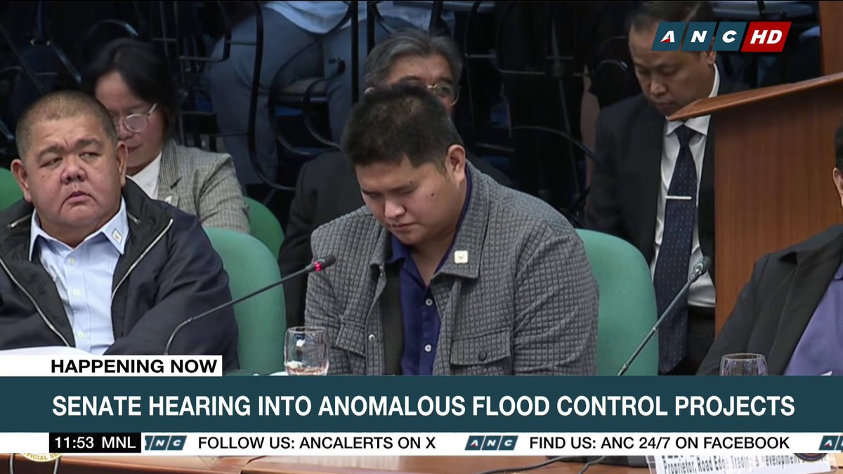 The representative of Wawao Builders frustrates some senators after invoking his right against self-incrimination when asked if the company had a ghost project in Bulacan.