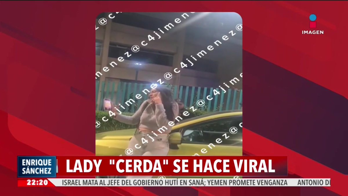 #LadyCerda, así apodaron en redes sociales a una mujer luego de que insultó y humilló a un oficial de la SSPC por su físico. La joven se encontraba en presunto estado de ebriedad. #ImagenNoticias Fin de Semana con Enrique Sánchez #EsNoticia