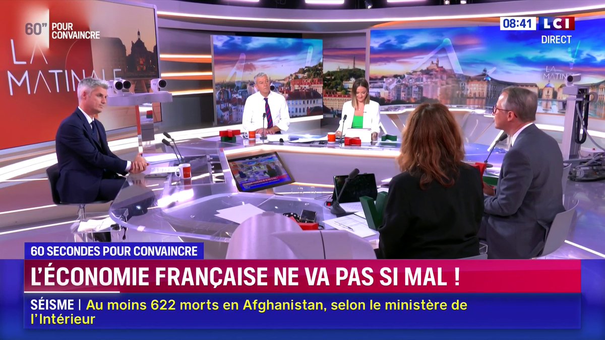 🗣️ "La maladie, c'est l'État obèse et les politiques qui l'administrent, pas l'économie", estime Nicolas DOZE - LCI ▶️ "60 secondes pour convaincre"