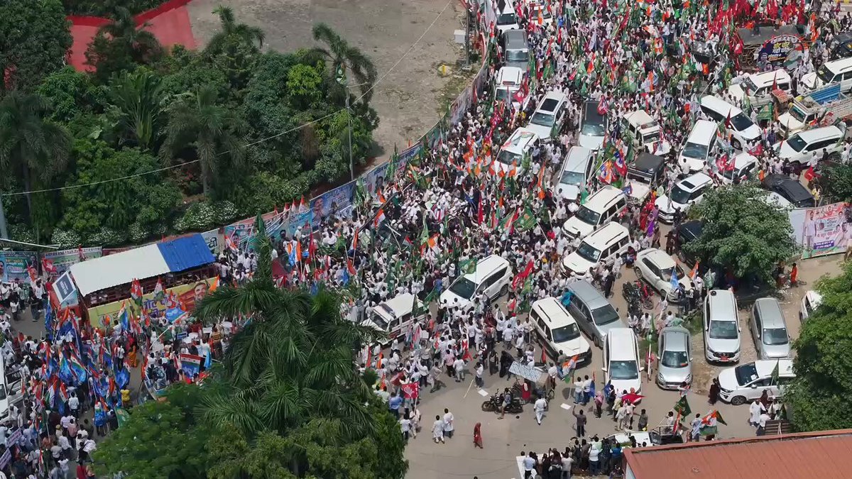 'वोट चोरी' के खिलाफ बिहार की ललकार #VoterAdhikarMarch
