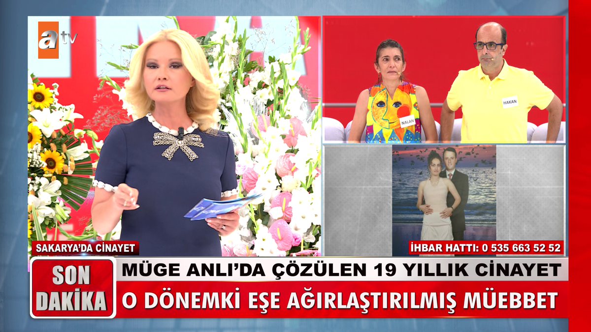Müge Anlı'da çözülen 19 yıllık cinayet. O dönemki eşe ağırlaştırılmış müebbet. #MügeAnlıİleTatlıSert #MügeAnlı atv