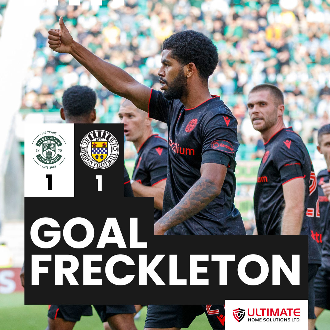 An impressive beginning to his time at Saints capped off with a first goal ⚽️ Miguel Freckleton off the mark in our 1-1 draw against Hibernian.