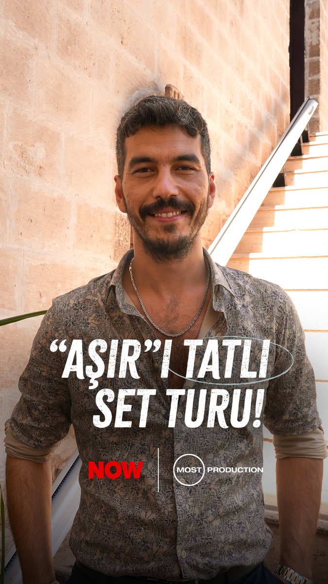 Gel hele 👀 Mert Doğan ile “Aşır”ı tatlı set turu ❤️ #HalefKöklerinÇağrısı yakında NOW’da. Halef: Köklerin Çağrısı