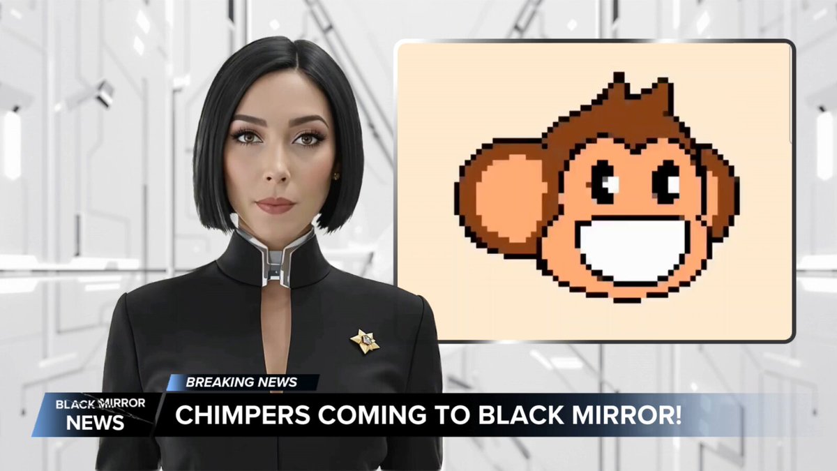 Breaking: Chimpers are coming to the Black Mirror universe! Your reputation scores have been assigned. Are you ready to chase your 5-star destiny? Details for the Chimpers below 👇