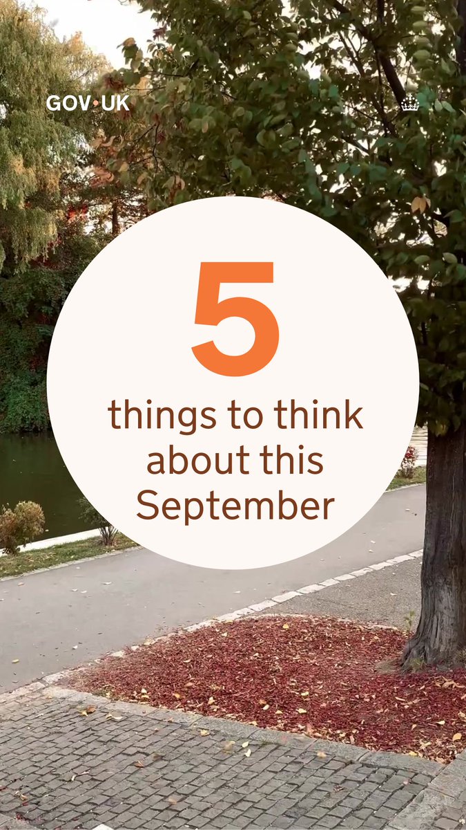 5 things to think about this September 👀 🚨Government Emergency Alert test 🎒 Heading back to school 🎓 Student finance for uni 👛 Tax-Free Childcare 🗒️ Self Assessment deadline