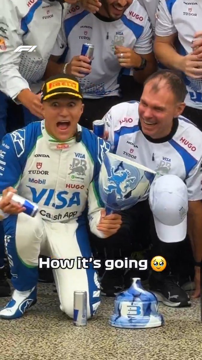 From heartbreak before he could even see the starting lights at his F1 debut, to the podium just 14 rounds later for Isack Hadjar 🥹 Never. Give. Up. 💙 #F1 #DutchGP
