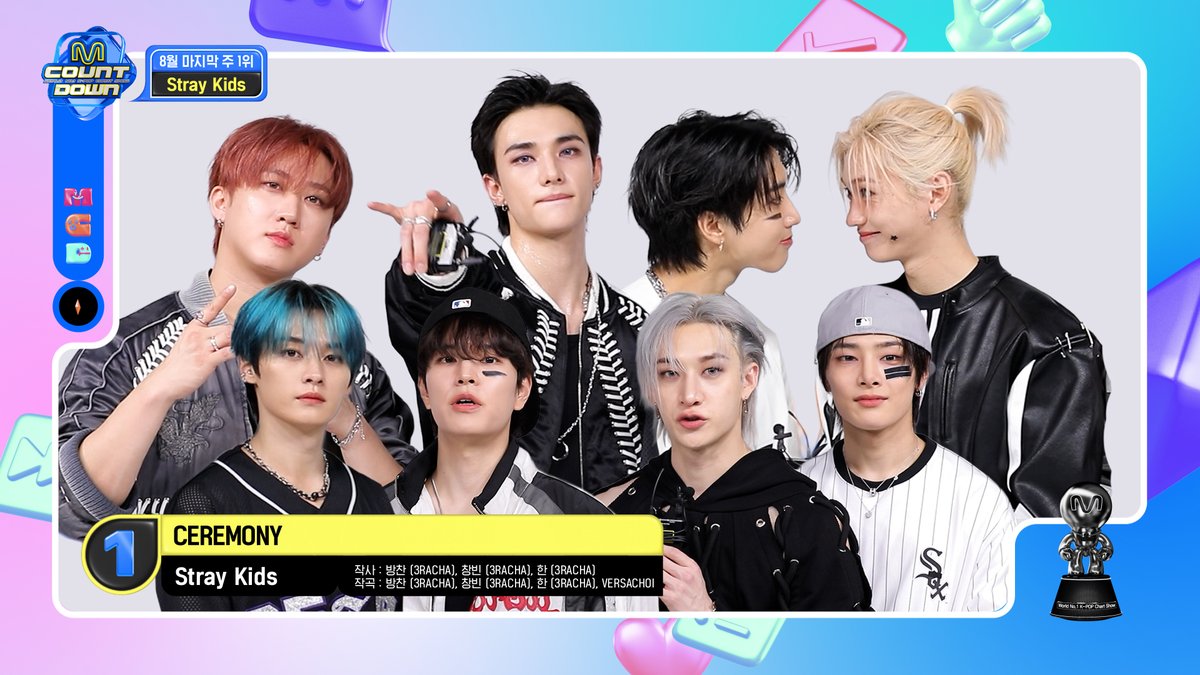 [#MCOUNTDOWN] Ep.903 🏆No.1 of the week🏆 #StrayKids - #CEREMONY 축하합니다🥳🥳🥳 Encore Stage▶