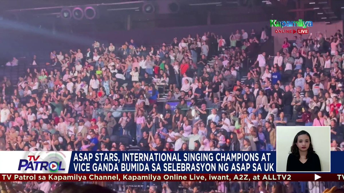 Nagpasaya at nagpakilig ang Kapamilya stars sa pagbabalik ng "ASAP" sa United Kingdom. World-class Pinoy talent ang ibinida ng "ASAP" icons, love teams, at singing champions. Final act si "Unkabogable Star" Vice Ganda na kumanta, nag-rap, at nakipagkulitan sa UK Kapamilya community.