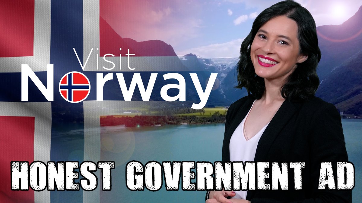 The Government of Norway has made an ad and it's surprsingly honest and informative! 🇳🇴