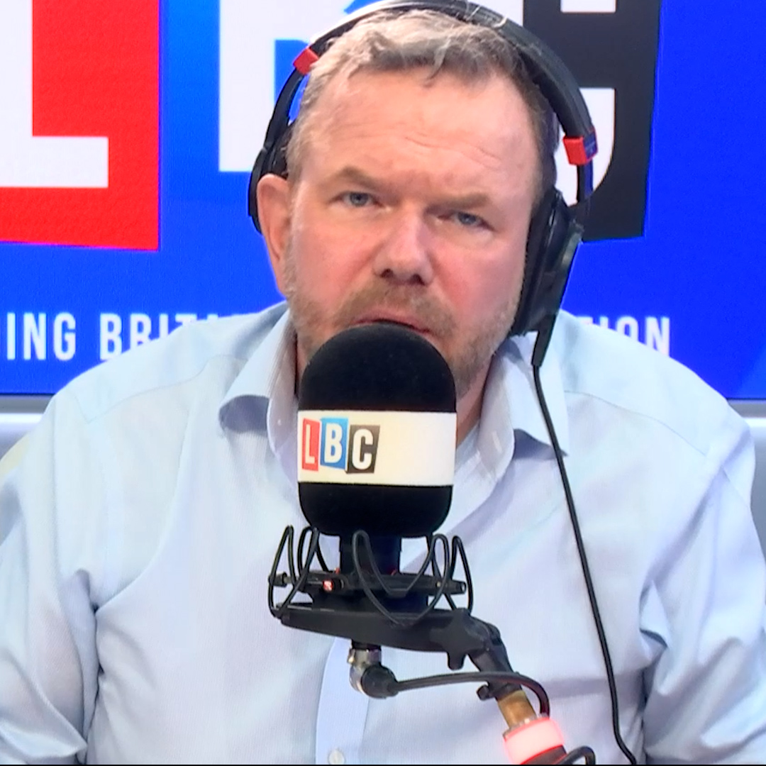 'It's wanting someone to tell you to take it down so you can accuse them of something.' Caller James and James O'Brien discuss why the latest 'craze' of displaying the St George's flag is just 'territory marking.'