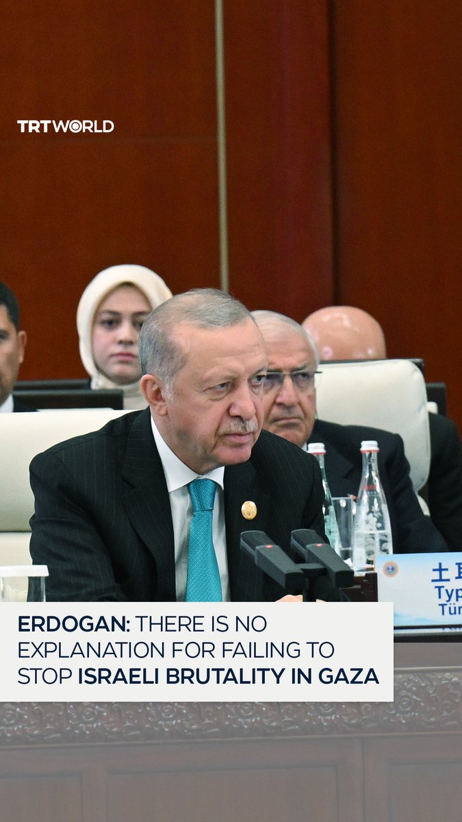 “If the international community cannot prevent the killing of more than 63,000 people in Gaza … we all have a duty to take a moment and reflect deeply.” Turkish President Recep Tayyip Erdogan addressed regional conflicts at the Shanghai Cooperation Organisation Summit in Tianjin, China, where, as a guest of honour, he condemned Israel over the 23 months of atrocities it has been committing in Palestine's Gaza and emphasised the importance of lasting peace and stability in Syria.