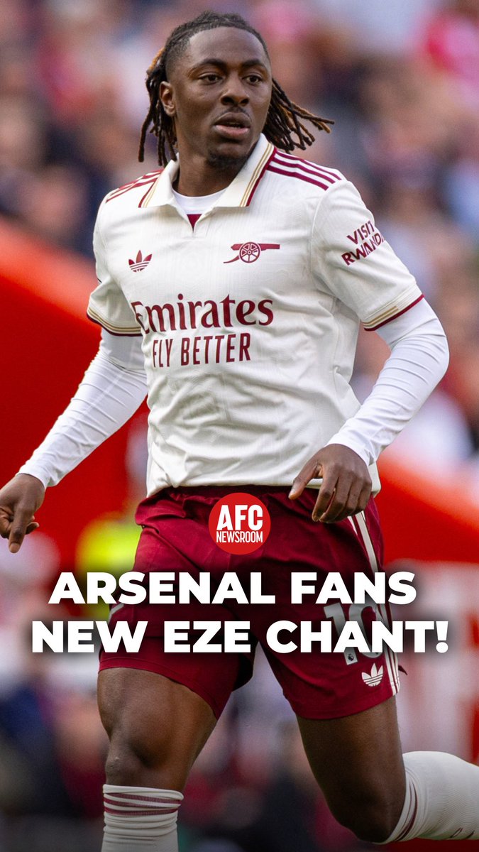 New Eze chant by Arsenal fans is elite! 🎶