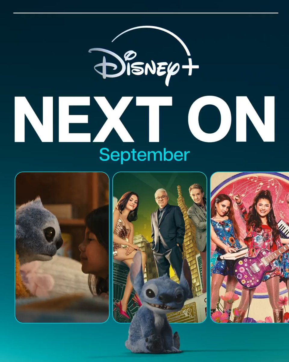 STITCH-tember here we come! All these and more, coming to Disney+ this month.