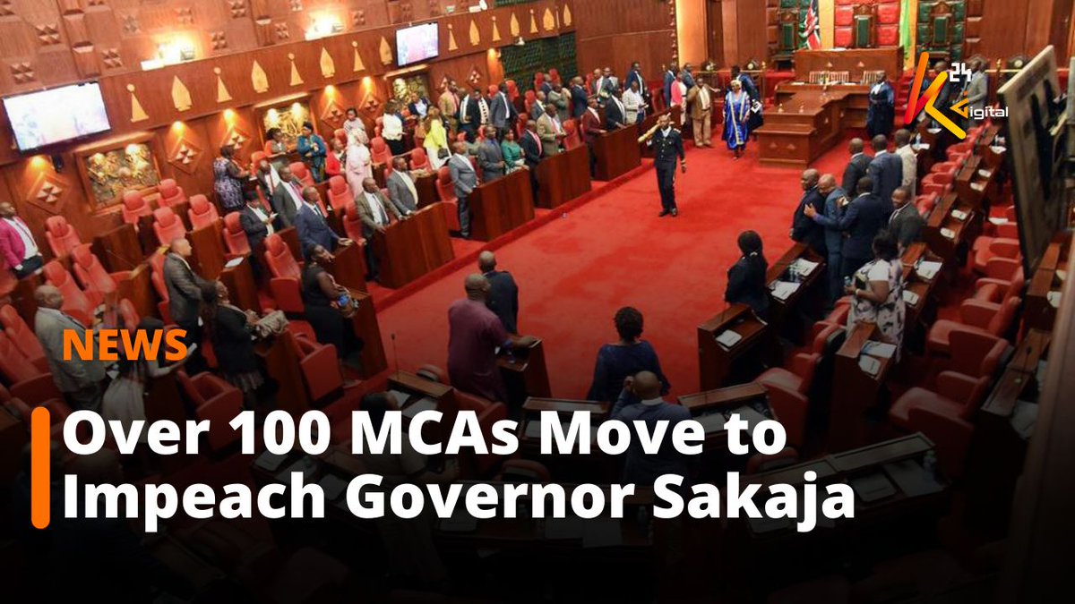Ala, kumbe these MCAs were serious! They are advised to get it right on the technicalities of the procedure of removal of a governor before they move to ask the Senate to confirm their industry..