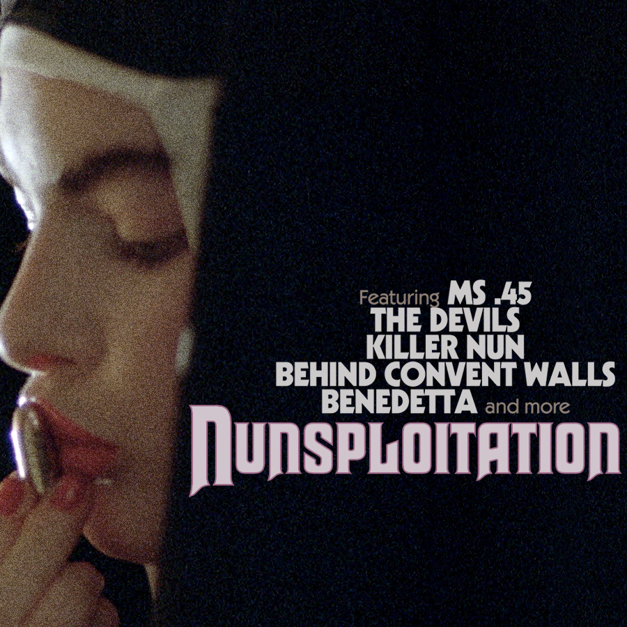 NUNSPLOITATION • Now playing on Criterion Channel! Delve into shadowy cloisters with an unholy congregation of films that scramble the sacred and the profane through lurid tales of nuns gone wild. These shocking cinematic transgressions unveil the convent as a site of repression, ecstasy, and revolt, offering a baroque and often radical vision of female fury, desire, and faith gone feral.