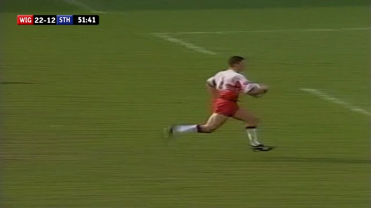 😲 "Henry Paul is going to score for Wigan from the restart!" ⏪ A Derby throwback! Tickets 👉 #WWRL #SLSTHWIG