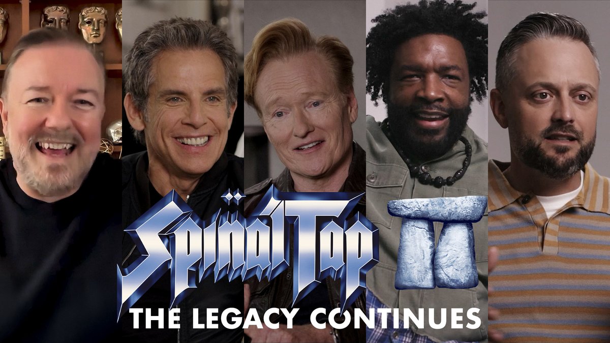 The mockumentary spoke for itself. We’re speaking for it again. Featuring interviews with Conan O’Brien, Ben Stiller, Questlove, Ricky Gervais, and Nate Bargatze. Spinal Tap II: The End Continues, in theaters and IMAX Sept. 12 🤘