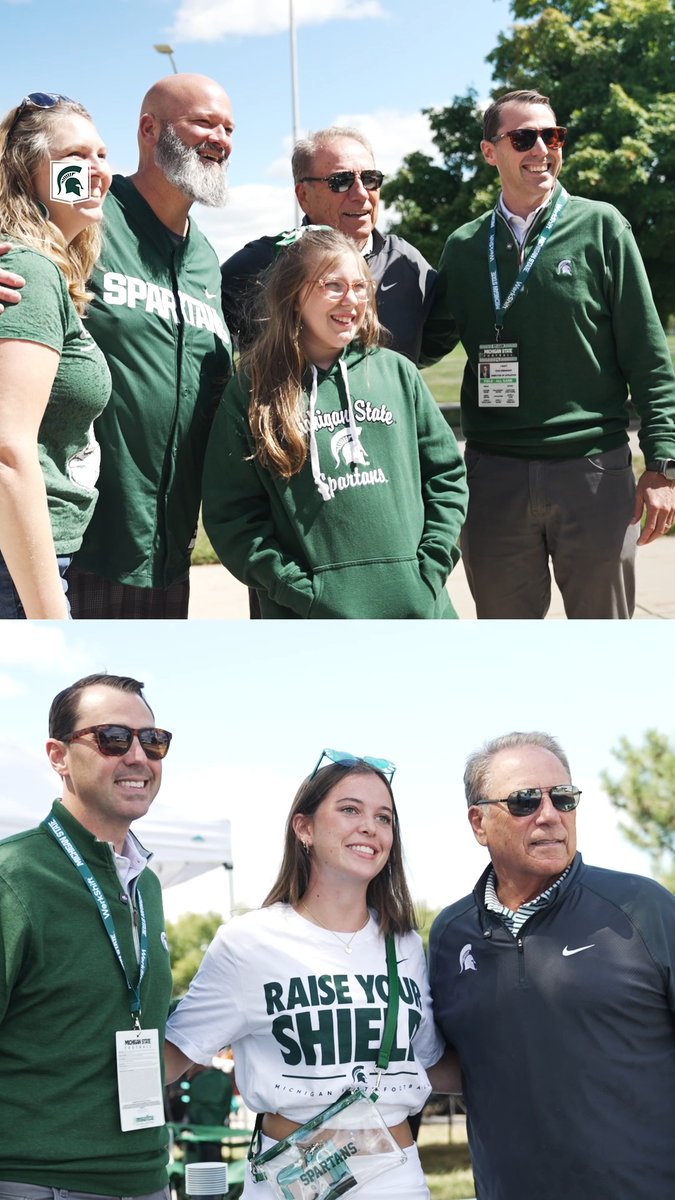 You never know who may pop by your tailgate on game day!