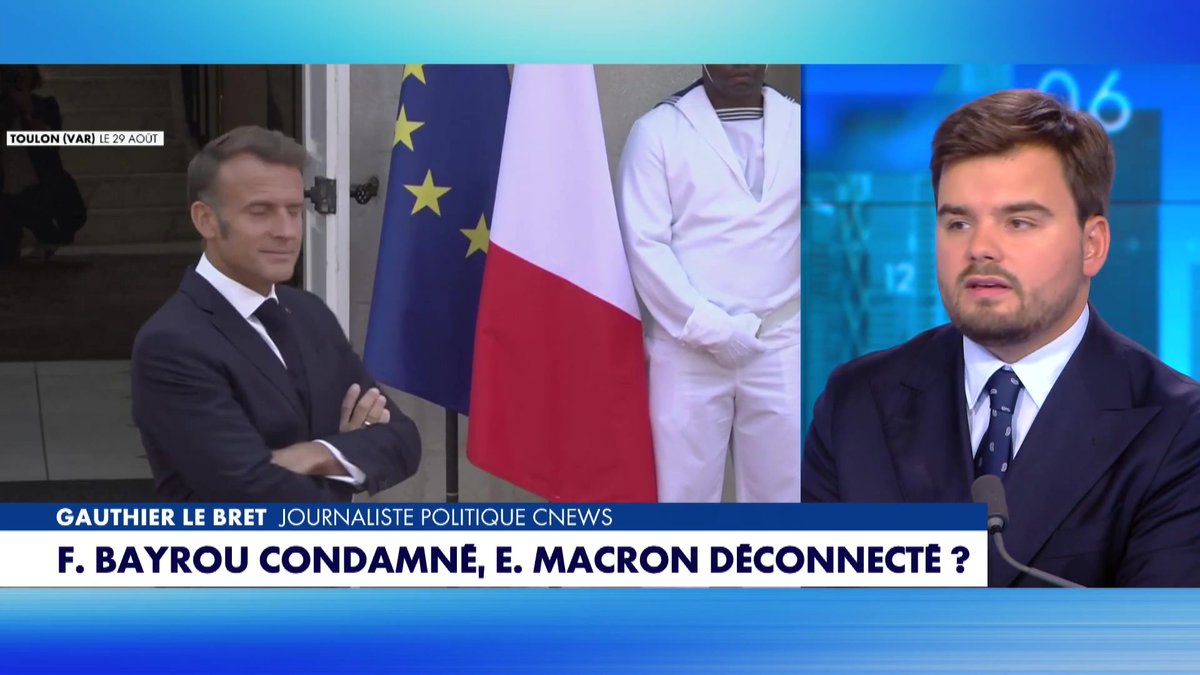 "On a un président qui n'a pas le temps de répondre à la fille de Boualem Sansal mais qui a le temps de faire une vidéo pour des joueurs de cartes Yu-Gi-Oh pendant un sommet franco-allemand, c'est triste" s'inquiète Gauthier Le Bret dans #Punchline sur #Europe1